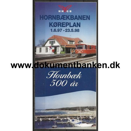 Hornbkbanen Kreplan 1997-1998