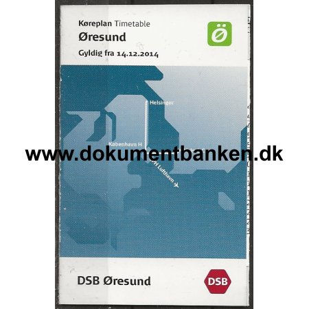 DSB resund kreplan gyldig fra 14-12-2014