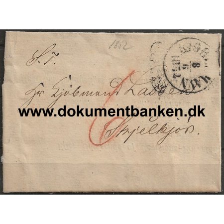 Brev til Kbmand Lassen Sklskr d. 8 juni 1852