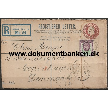 Registrered Letter England Kuvert