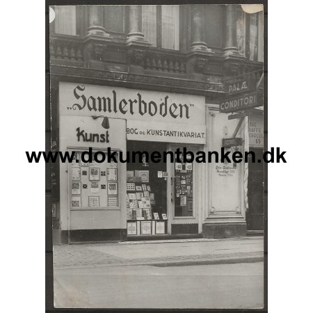 Samlerboden Bredgade 65 Kbenhavn Butiksfacade Fotografi