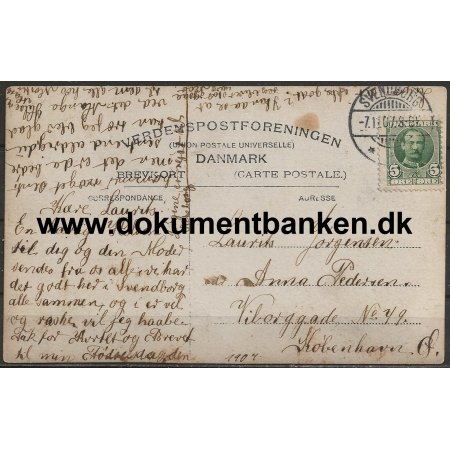 Jrgensen Laurits K. Fdt 19/2 1895 i Kbenhavn Postkort