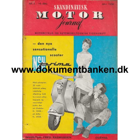 Skandinavisk Motor Journal Nr 5 1956