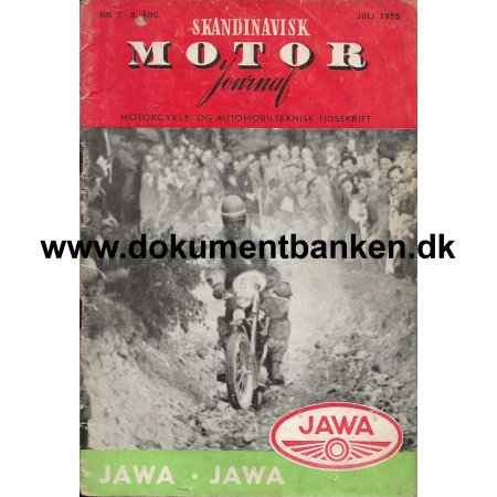 Skandinavisk Motor Journal Nr 7 1955