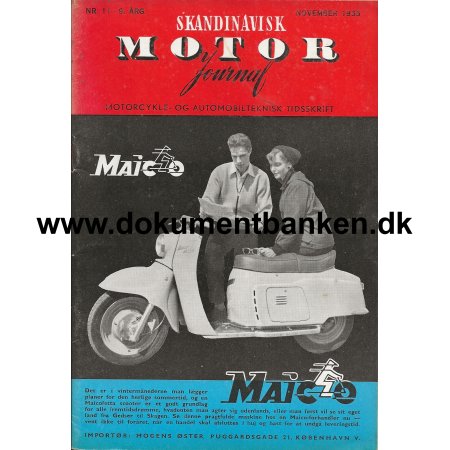 Skandinavisk Motor Journal Nr 11 1955