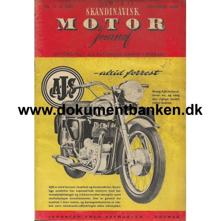 Skandinavisk Motor Journal Nr 12 1955