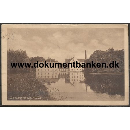 Usserd Kldefabrik, Usserd, Sjlland, Postkort