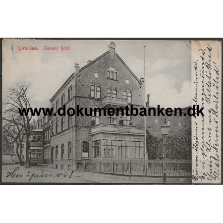 Tornes Hotel, Kjerteminde, Fyn, Postkort
