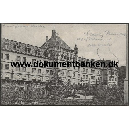 Vejlefjord Sanatorium Vejle Jylland Postkort 