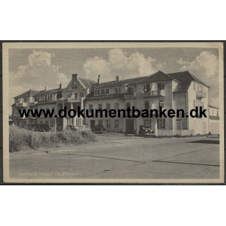 Jeckel's Hotel i Gl. Skagen Jylland Postkort