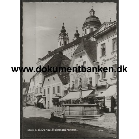 Melk a. d. Donau Kolomanbrunnen Tyskland Postkort