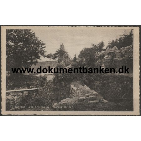 Antvorskov klosters Ruiner Slagelse Sjlland Postkort