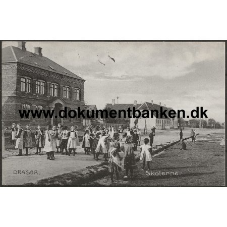 Skolerne Dragr Amager Kbenhavn Postkort