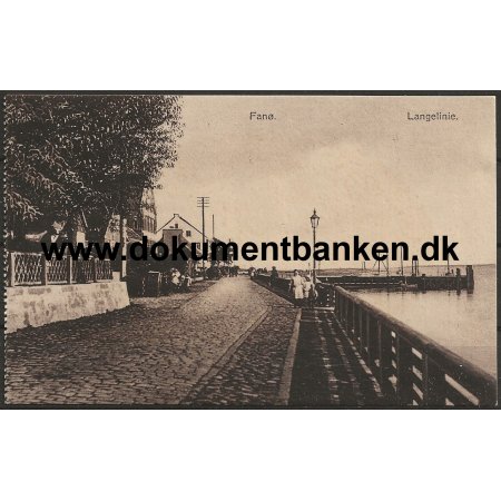 Langelinie Nordby Fan Danmark Postkort
