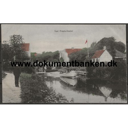 Frederiksdal Lyngby Sjlland Postkort