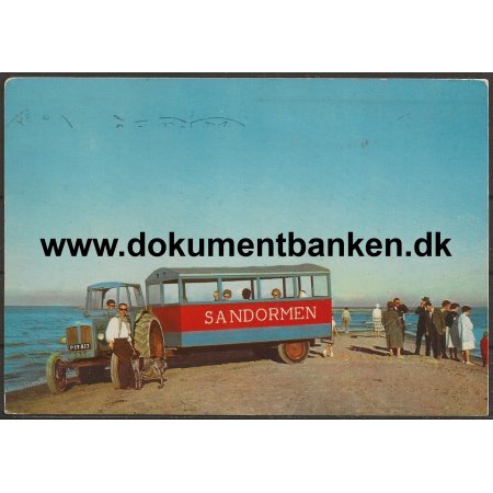 Sandormen Grenen Skagen Jylland Postkort