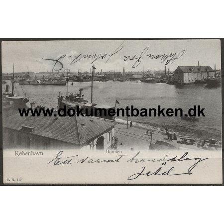 Havnegade Kbenhavn Postkort