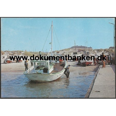 Fiskebd "Grethe" af Lkken" Lkken Jylland Postkort