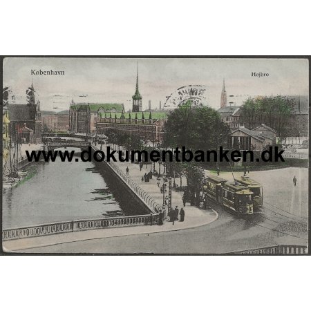 Hjbro Christiansborg Kbenhavn Postkort