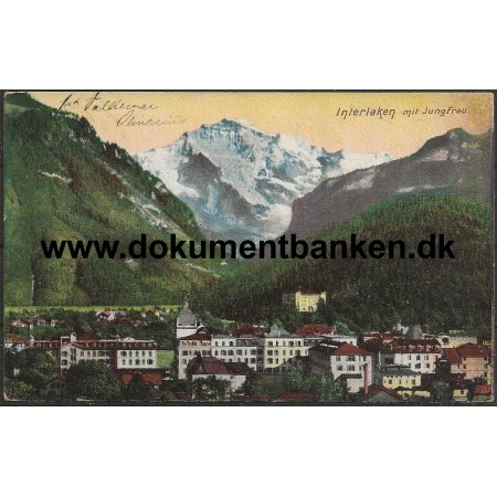 Interlaken Schweiz Postkort