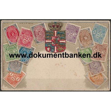 remrker i Relieftryk Danmark Postkort