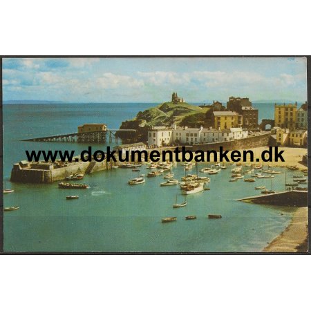 The Harbour Tenby England Postkort