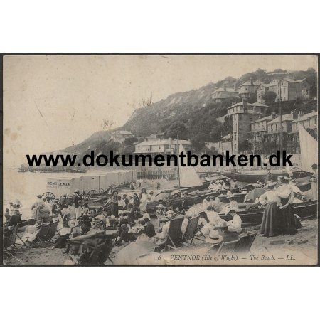 The Beach Ventnor Isle of Wight England Postkort