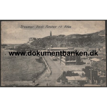 Steamer Point Aden Engelske Kolonier Postkort