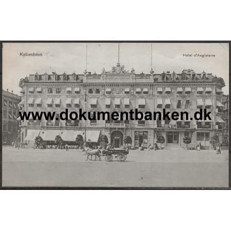 Hotel d'Angleterre Kbenhavn Postkort