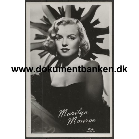 Marilyn Monroe Norma Jean Skuespiller USA Postkort