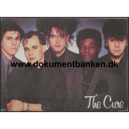 The Cure Britisk Rockgruppe Postkort