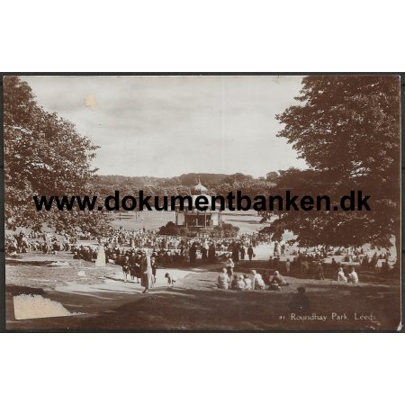 Roundhay Park Leeds England Postkort