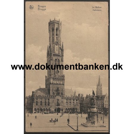 Le Beffroi Brugge Belgien Postkort