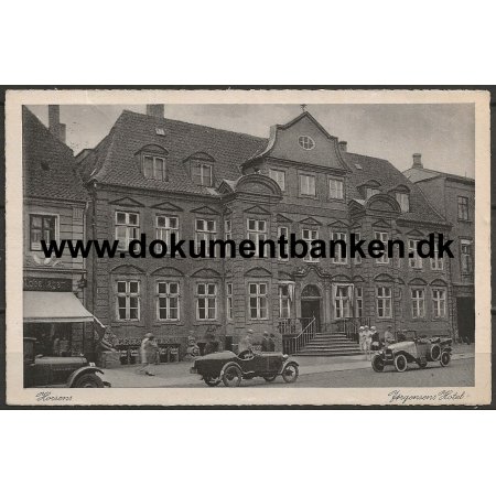 Jrgensens Hotel Horsens Jylland Postkort