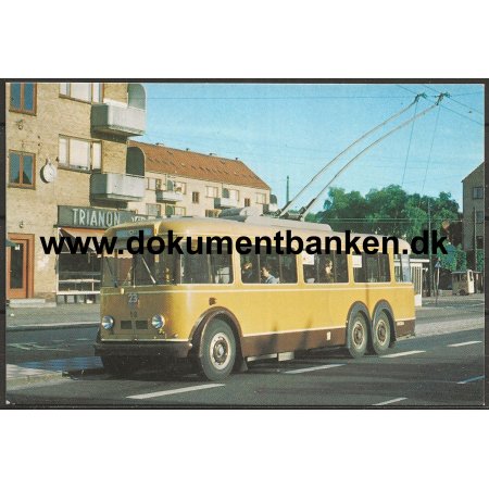 Sporvejsmuseet Skjoldnsholm NESA Trolleybus Postkort