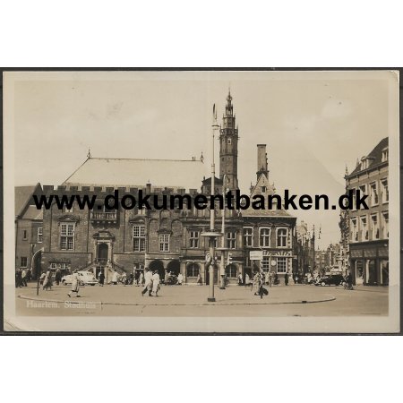 Stadhus Haarlem Holland Postkort