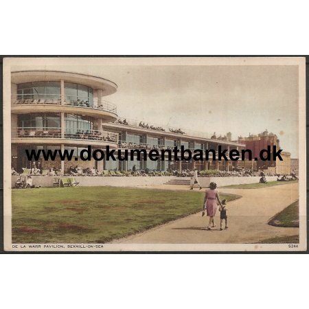 De La Warr Pavilion Bexhill-on-Sea England Postkort