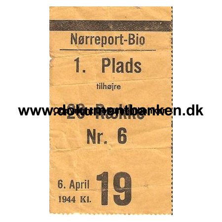 Nrreport-Bio, 6 april 1944