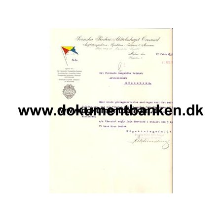 resund, Svenska Rederi- og Aktieselskab 1932