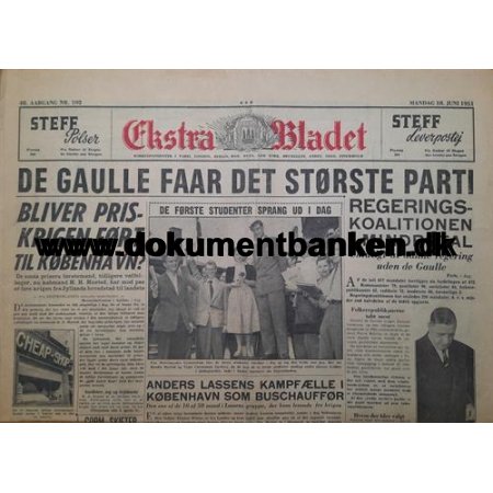 Ekstrabladet, Avis, 8 december 1948