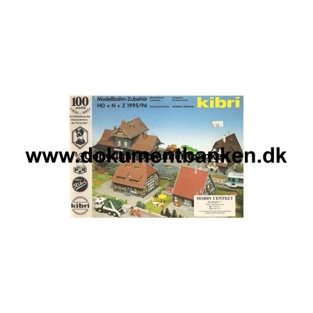 Kibri model katalog 1995/96