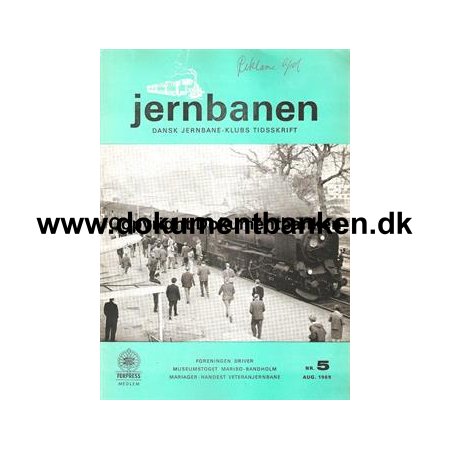 Jernbanen, Dansk Jernbane-Klubs Tidsskrift Nr 5 aug. 1969