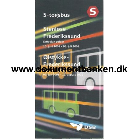 S-tog Bus lstykke - Frederikssund 2001 