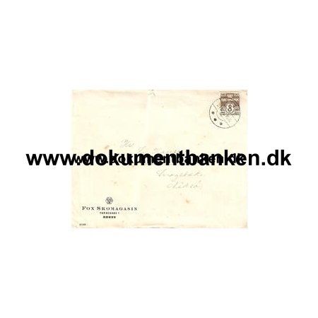 Rnne Fox Skomagasin Tornegade 1 kuvert 1 oktober 1952