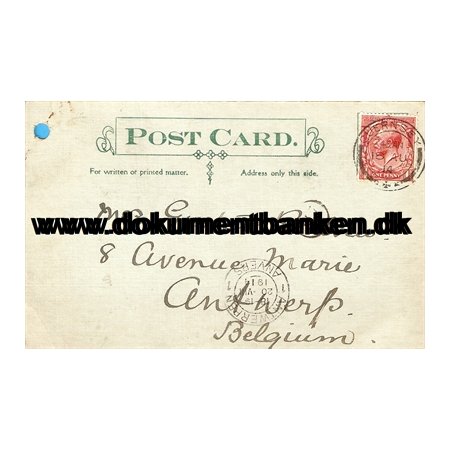 Guernsey, England, Post Card, 1914