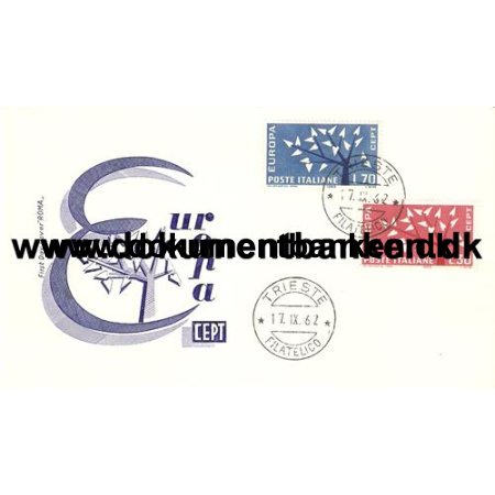 Italien, Europa, Kuvert, 1962