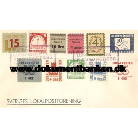 Lokalposten, Rikskongress, Sverige, 1945