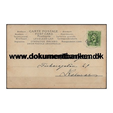 Kremo Svensk Bystempel 1906