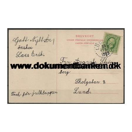 Ldse Svensk Bystempel 1909