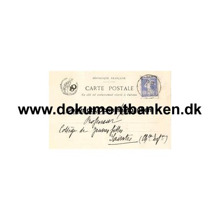 Carte Postale 40 C 18 juni 1932 